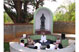Statue of Vishwamitra Maharshi at Antar-Manasa